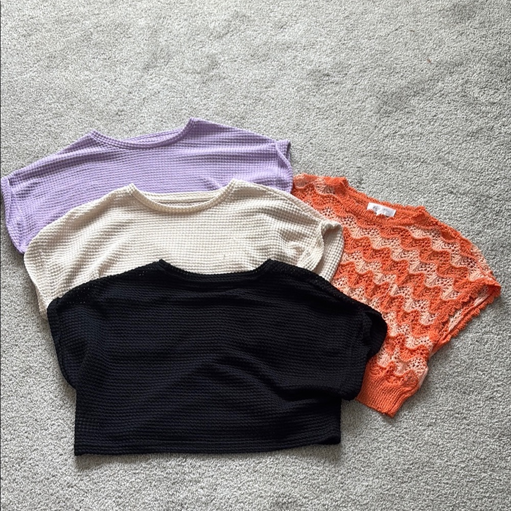 SHEIN Crop Top Bundle
